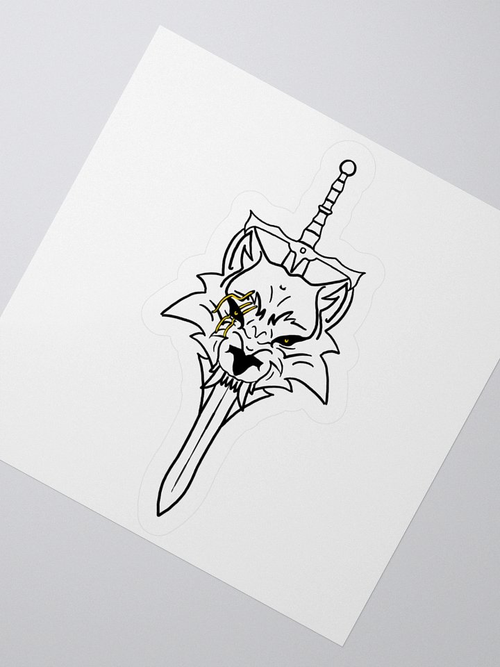 Scarred One Sticker product image (2)