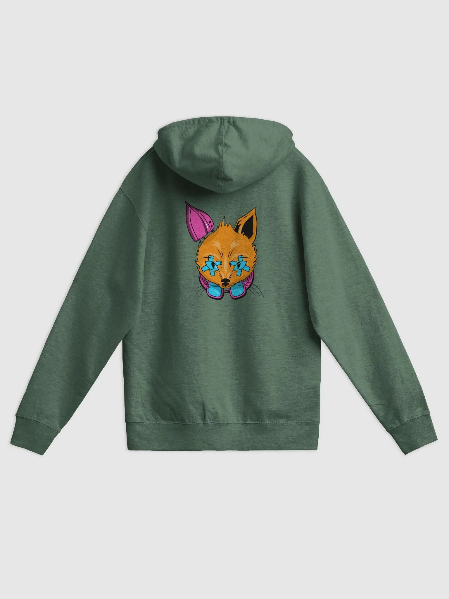 ShepQuest Cyberfox Zip-up Sweater product image (2)