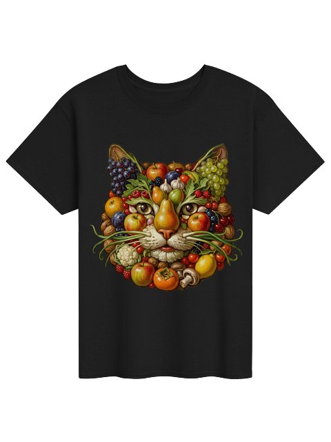 Fruit Portrait Cat Tee