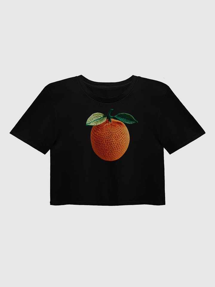 CozyAvocado Women's Premium Orange Crop Top #3 product image (1)