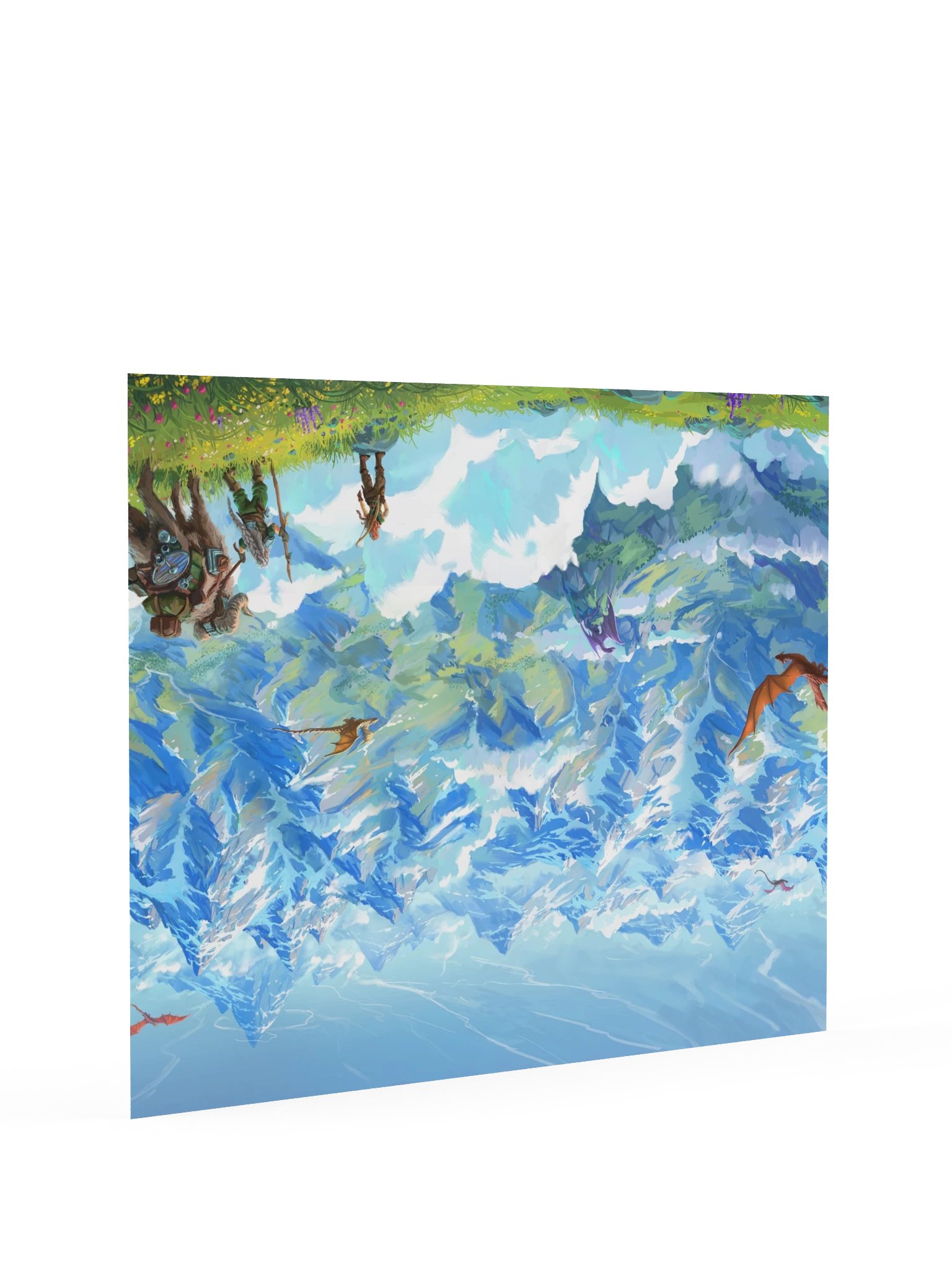 There Be Dragons Here Art Print product image (37)