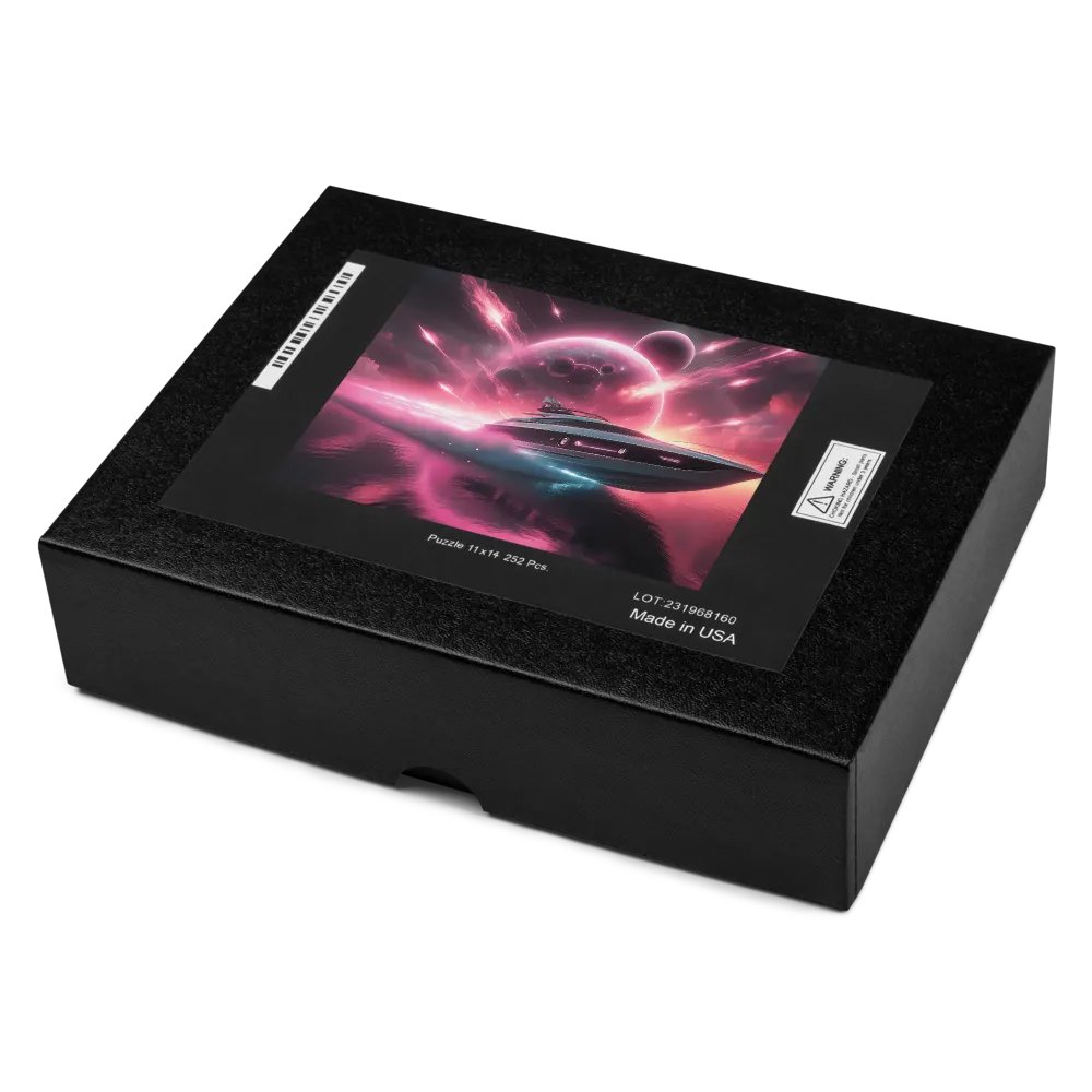 Jigsaw Puzzle Pink Cunset Cruise product image (6)