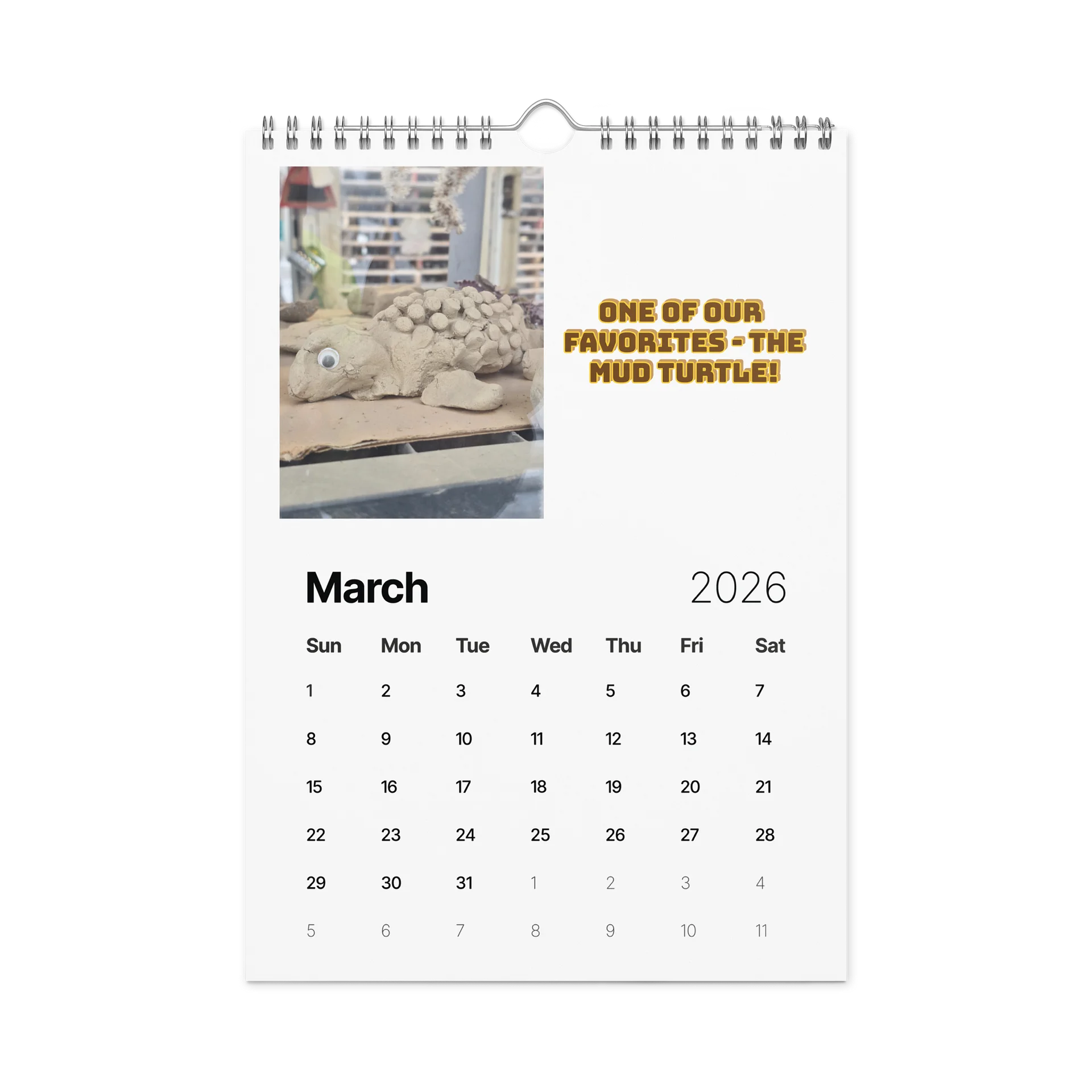 Mud Museum Calendar product image (9)
