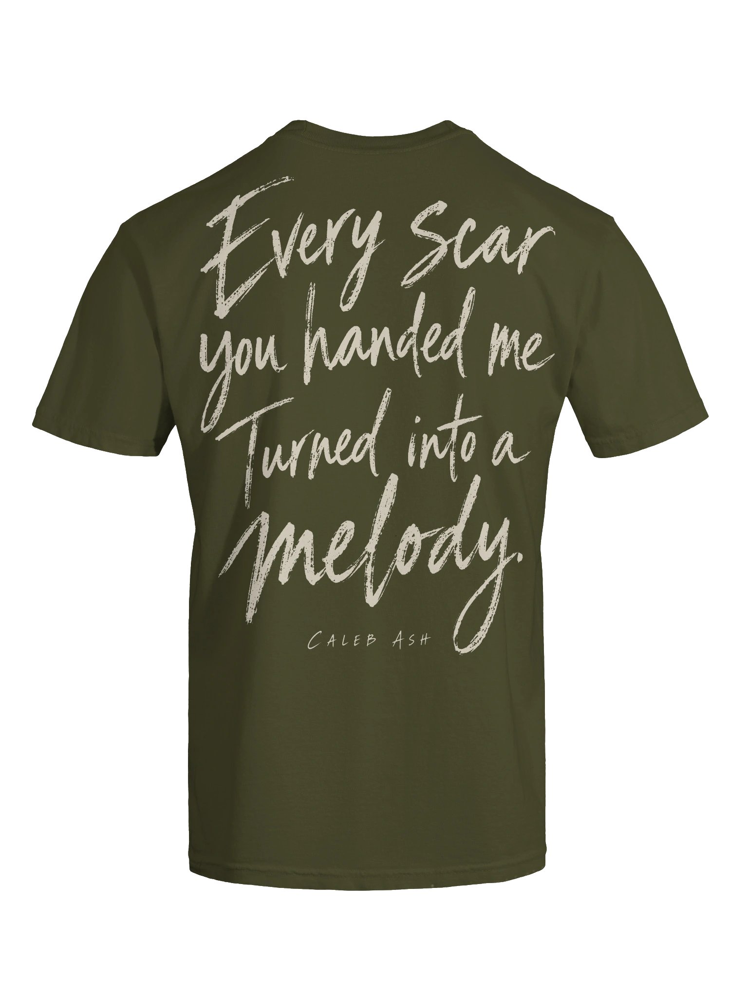 Caleb Ash — Every Scar Lyric Tee / Cream product image (21)