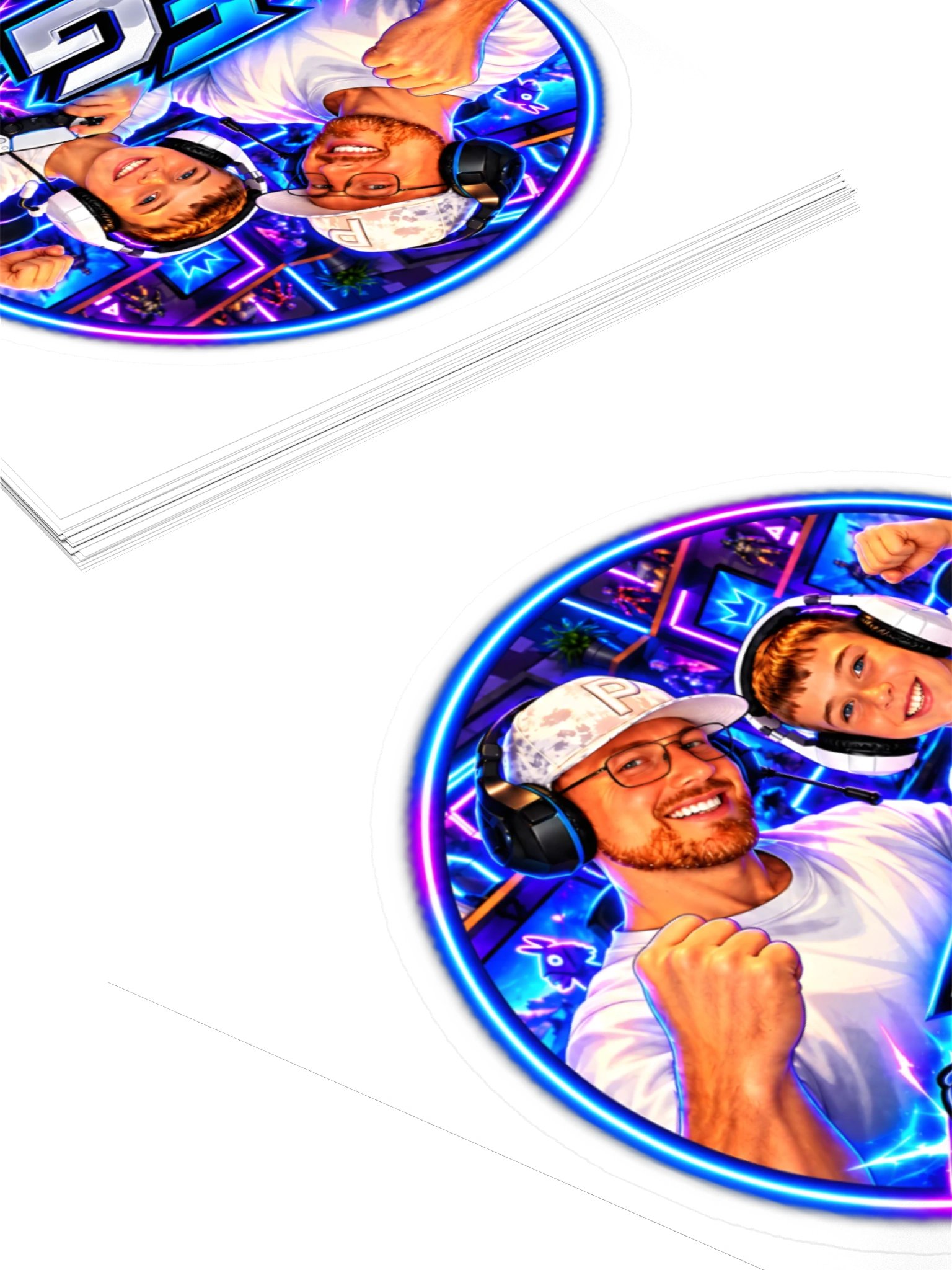 Freefalln Gamers Profile Picture Stickers product image (11)