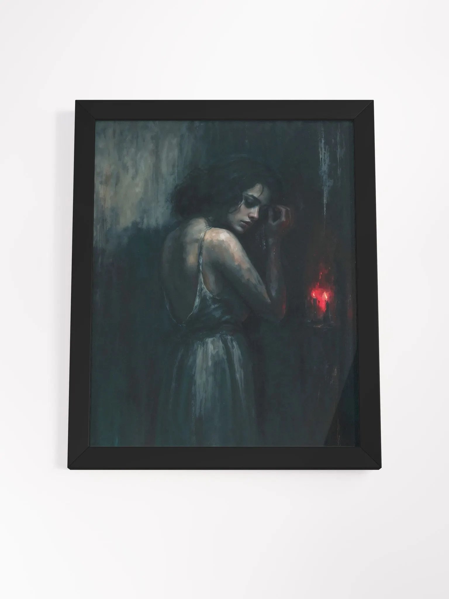 Solitary Glow Framed Print product image (17)