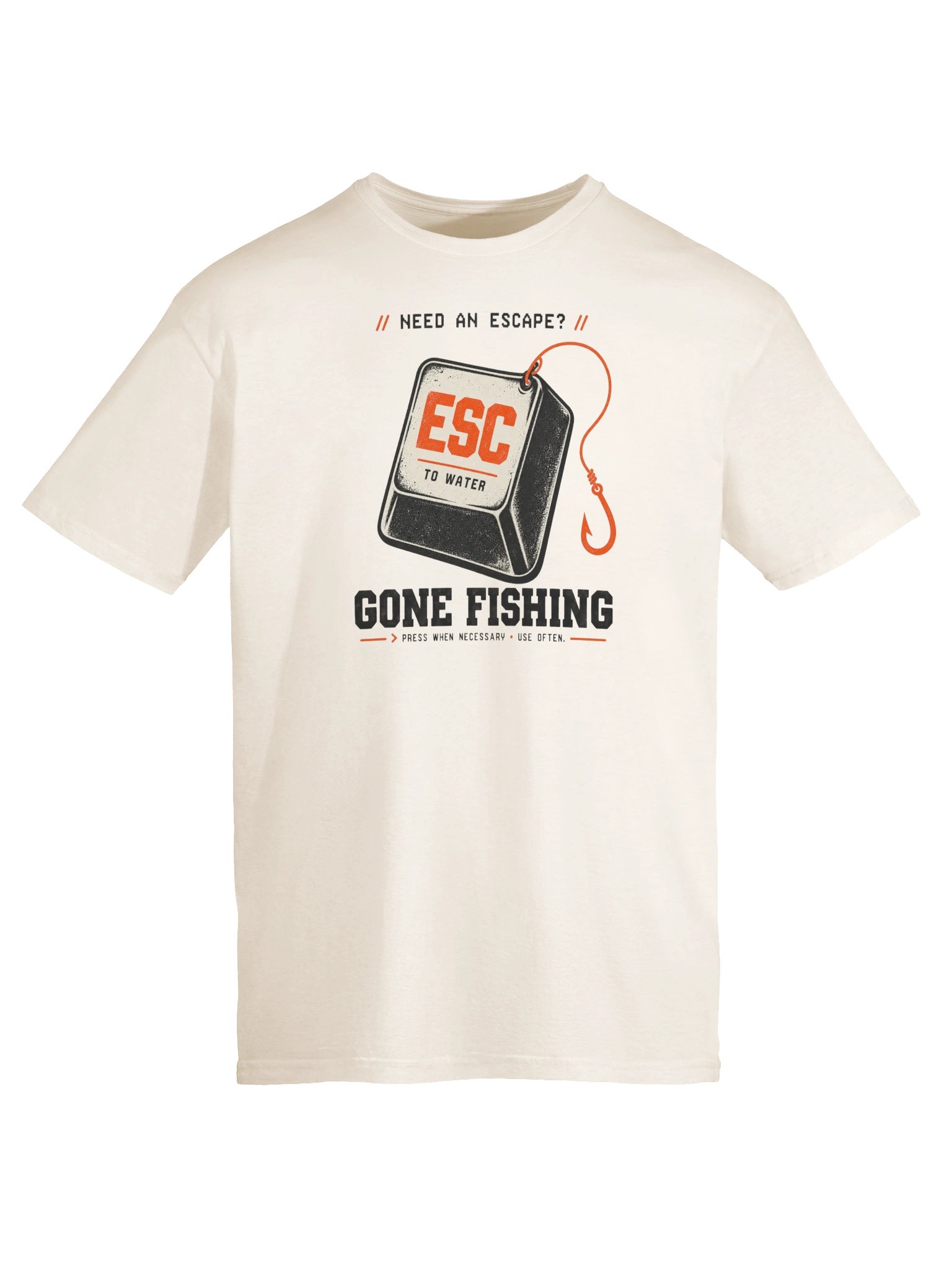 Escape to Fishing T-Shirt product image (5)