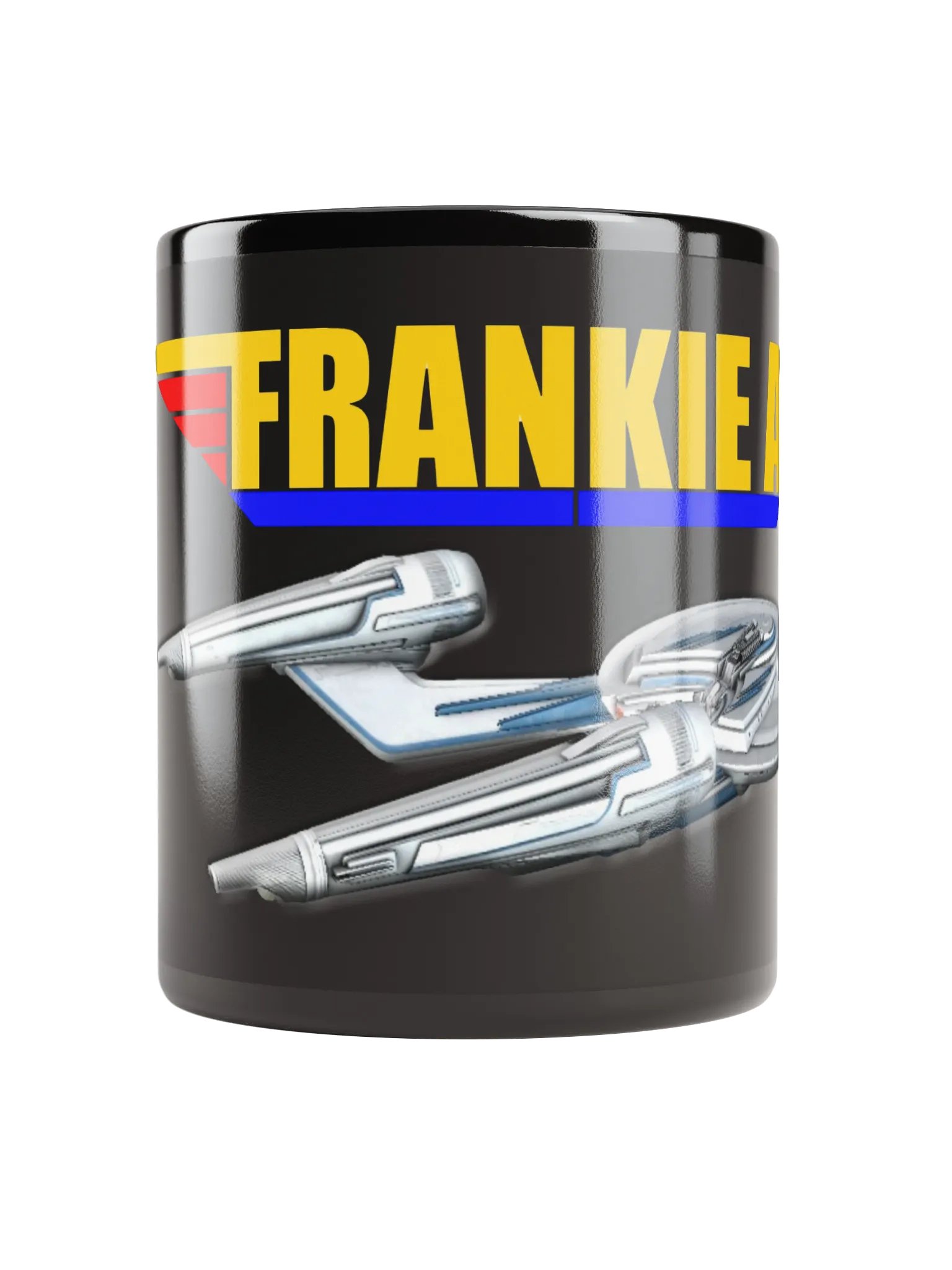 Franklin A Spacecraft Black Mug product image (5)