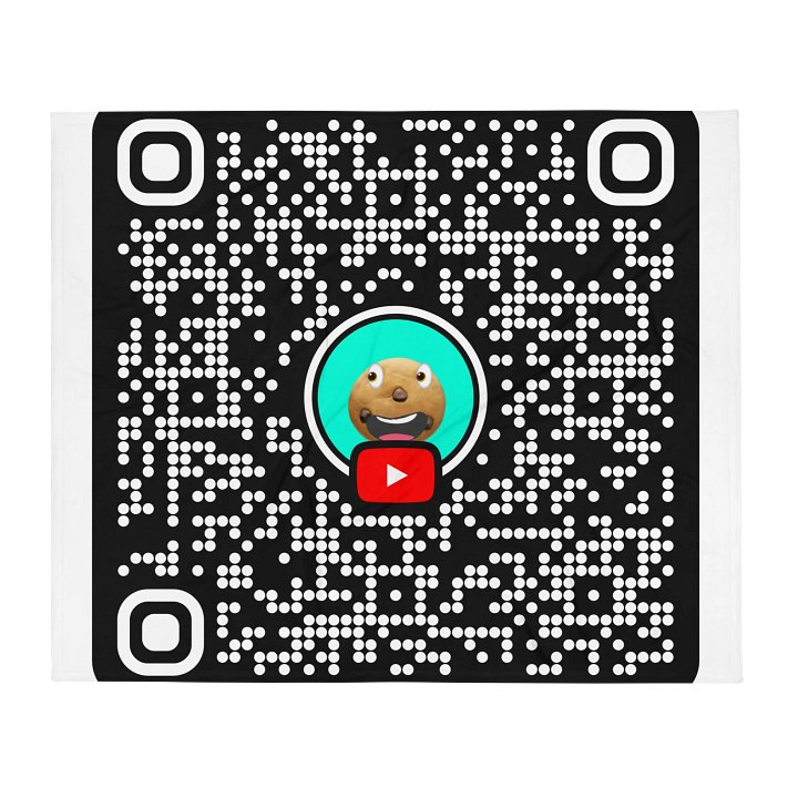 Cookies QR code blanket product image (3)