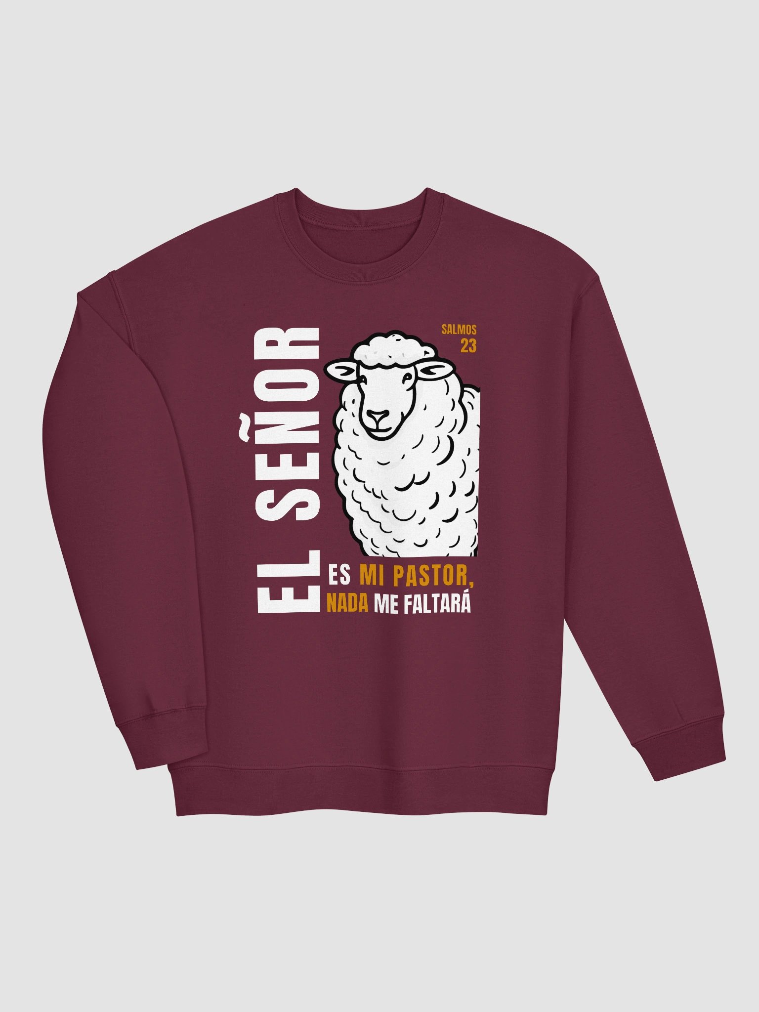 Sudadera Unisex Cuello Redondo | El Señor es mi Pastor product image (11)