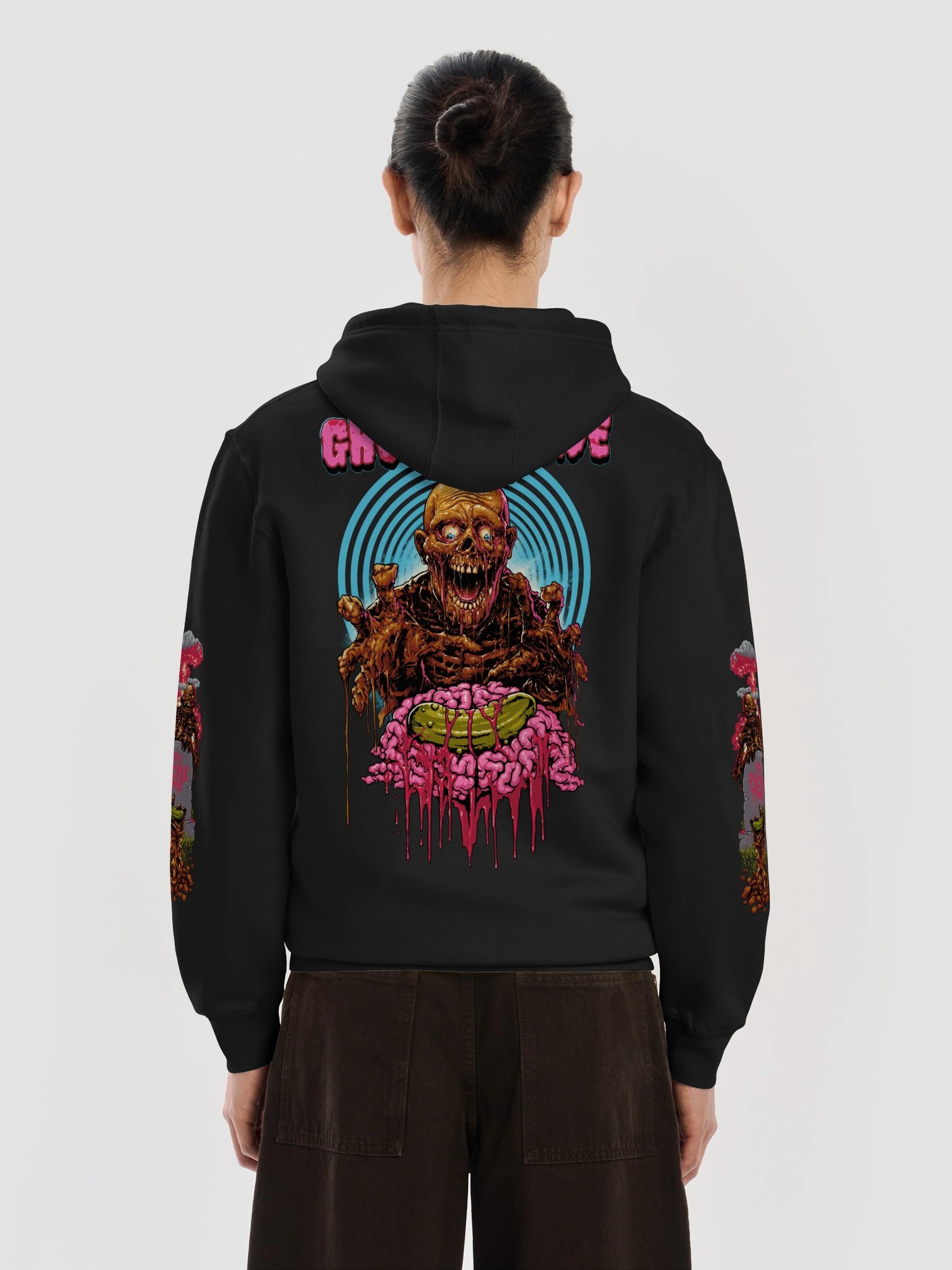Pickled Brains Zip-Up Hoodie product image (6)