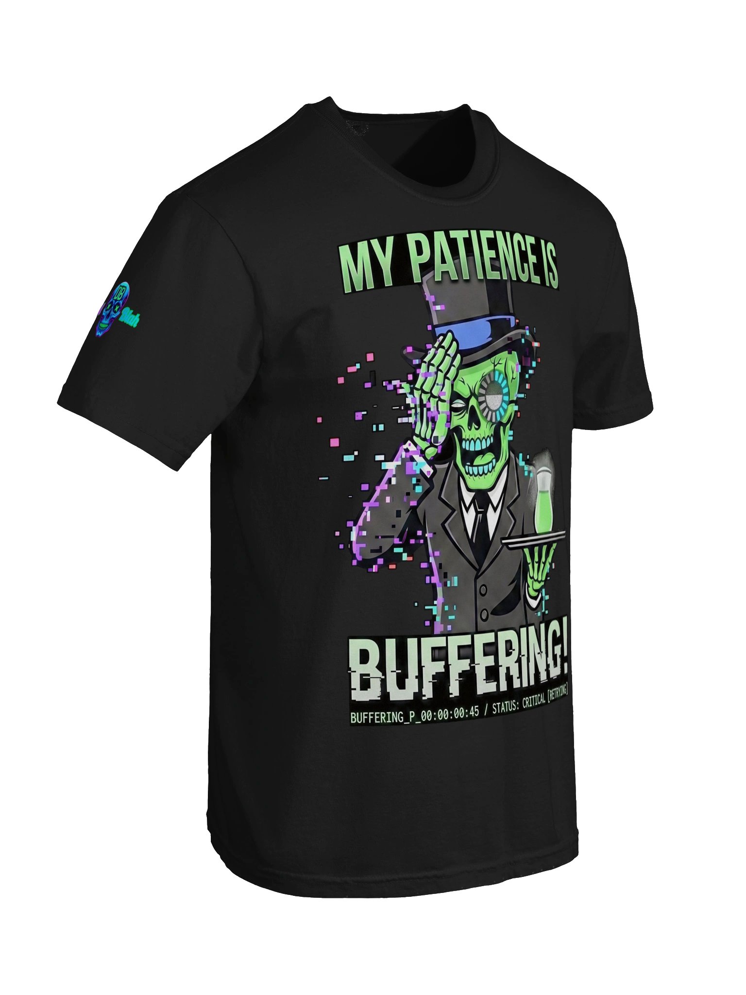 "Patience Is Buffering" Premium Graphic Tee product image (5)