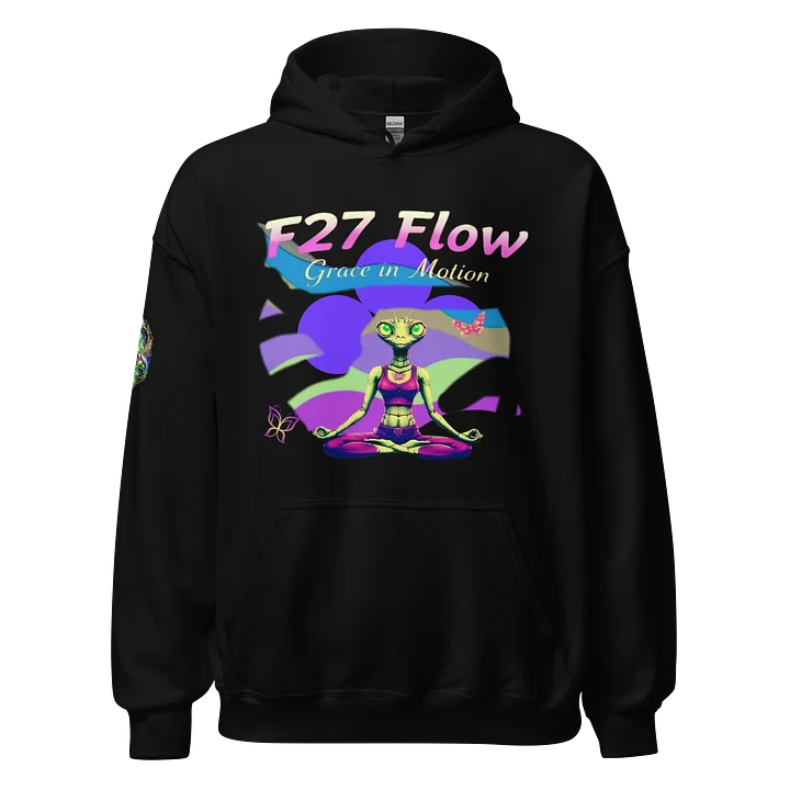 F27 Flow – Grace in Motion Butterfly Hoodie by FayzieBobs product image (1)