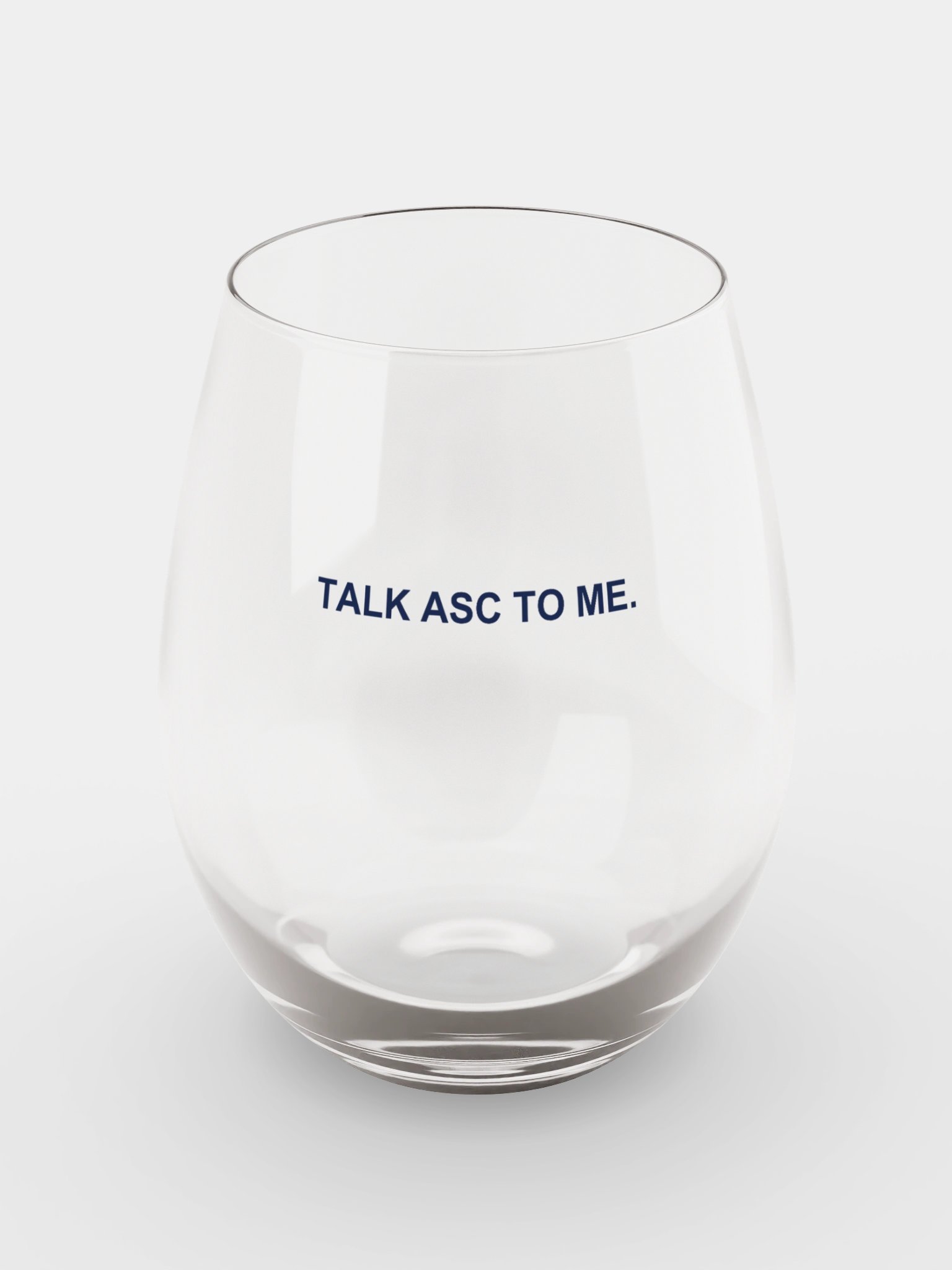 HST Pathways Stemless Wine Glass - Talk ASC To Me product image (2)