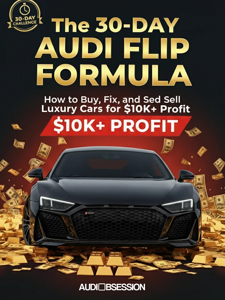 The 30-Day Audi Wealth Bundle: Buy. Flip. Rent. Profit. Repeat. product image (2)