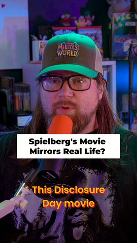 Steven Spielberg’s upcoming Disclosure Day movie has me asking questions.

If what we’ve always assumed was science fiction i...
