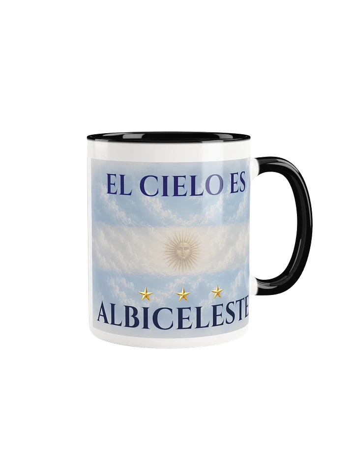 "El Cielo Es Albiceleste" – Argentina Fan Mug product image (2)