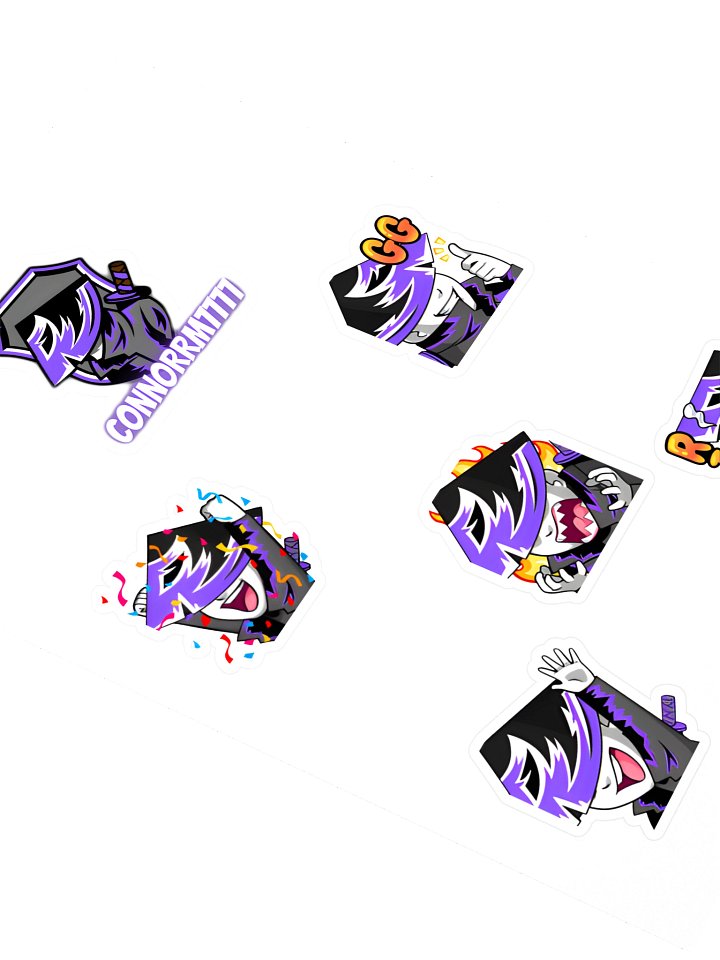 ConnorRM7777's Emote Sticker Collection product image (2)