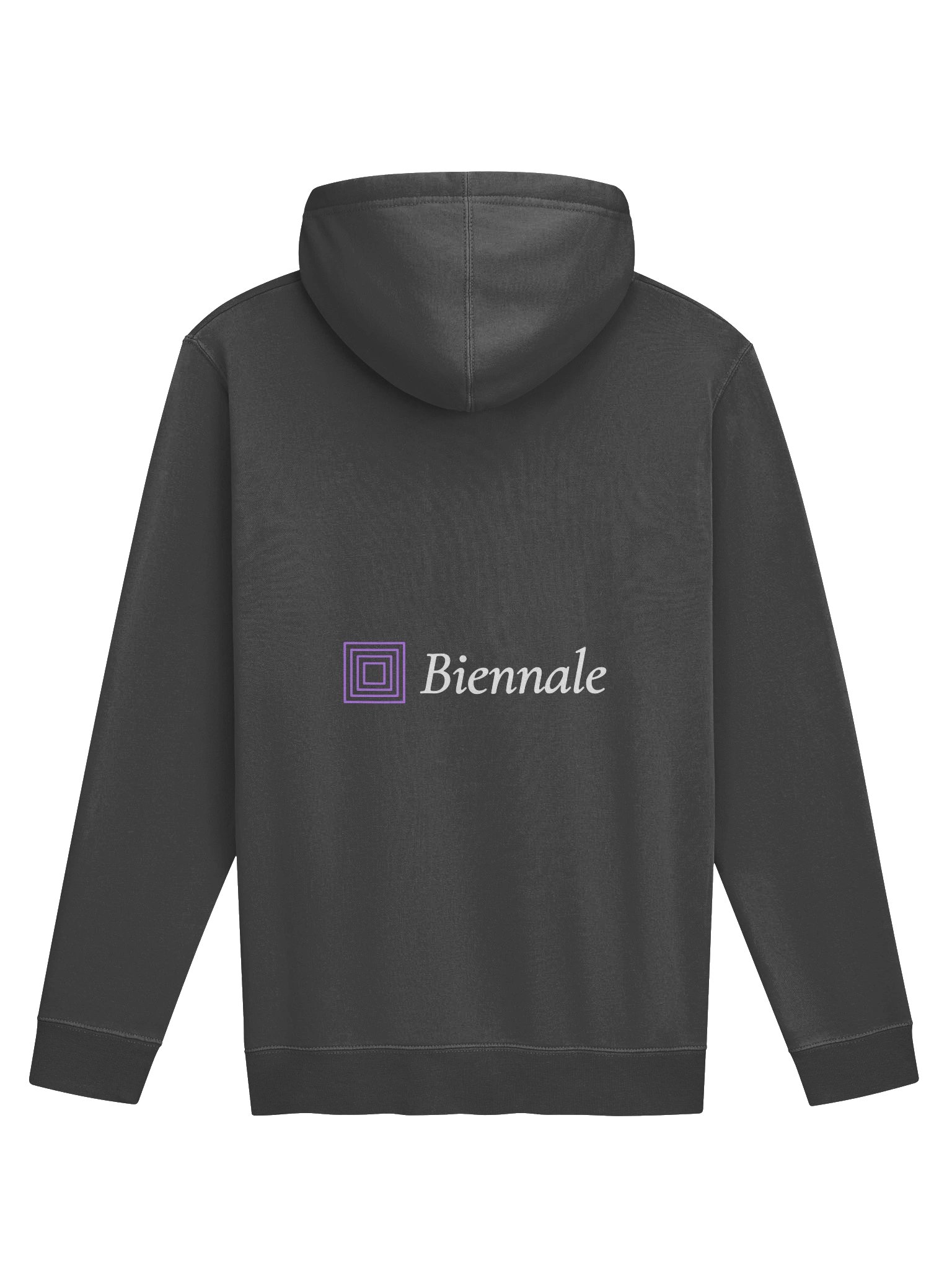 BUSAN Purple Letter Hoodie product image (2)