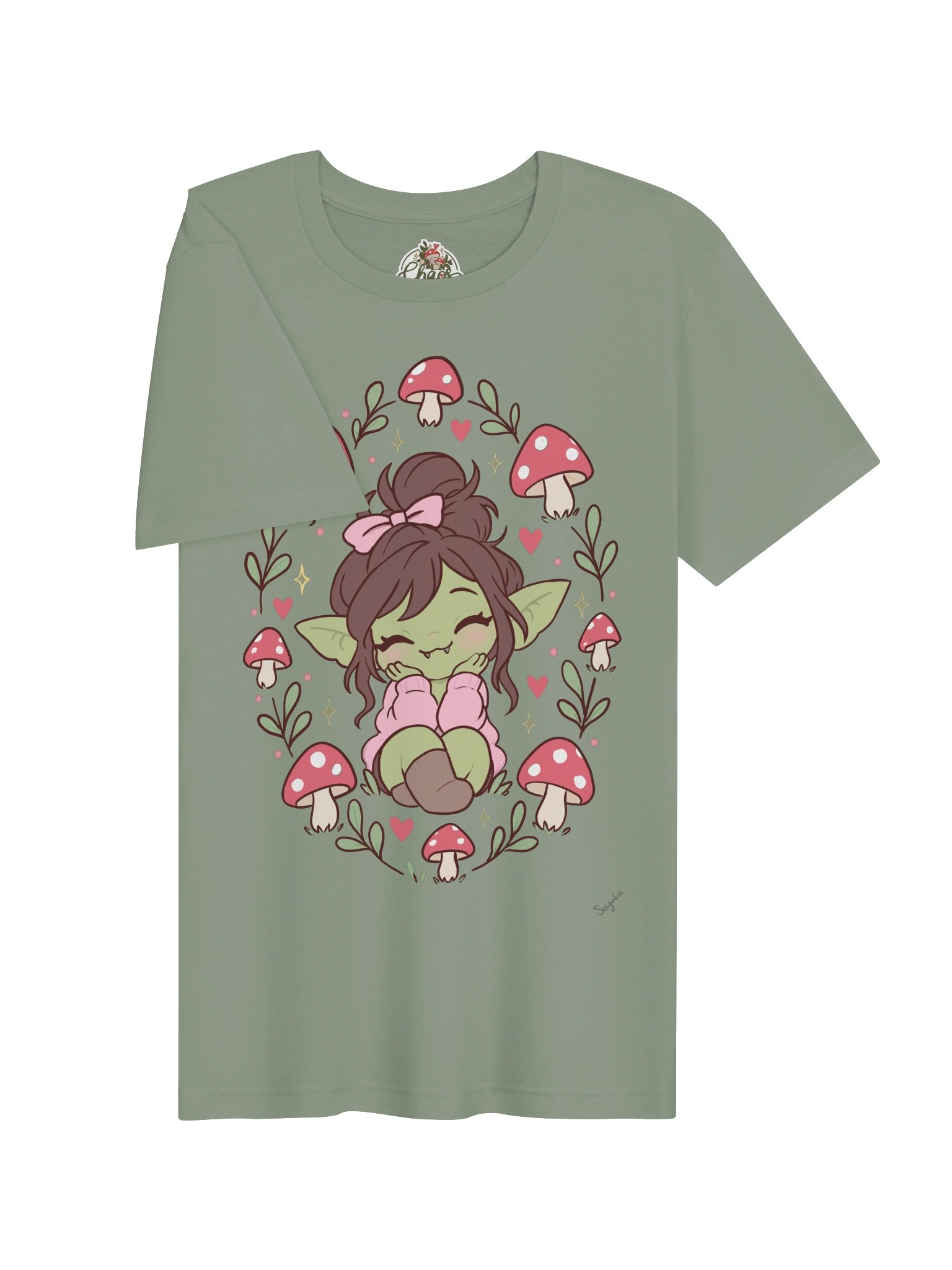 Mushroom Poppy Tee product image (3)