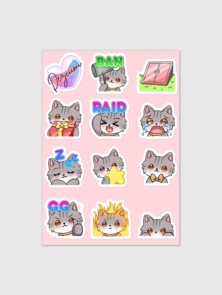 Dezciimi Emotes Sticker sheet product image (1)
