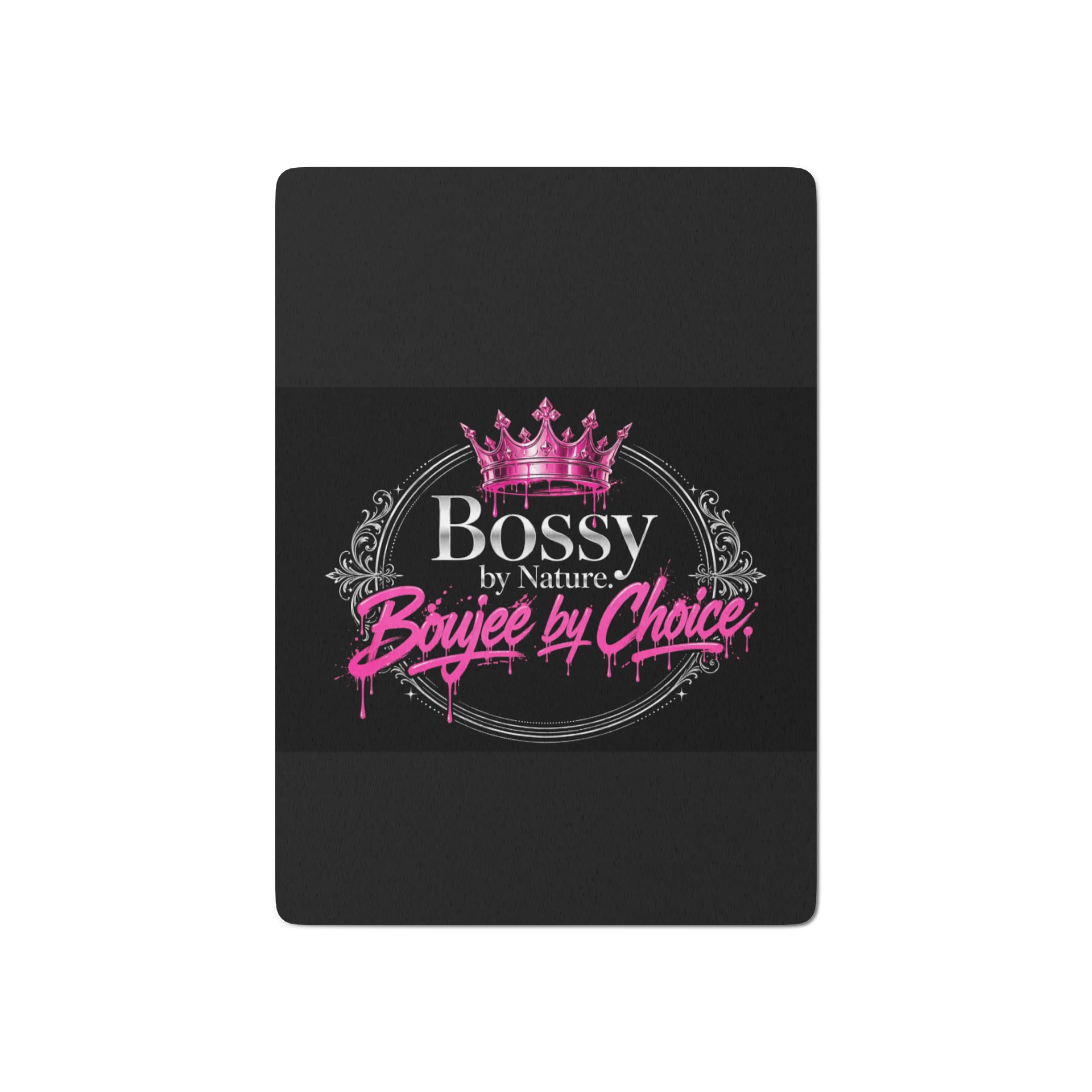 Bossy by Nature Boujee by Choice Poker Cards product image (1)