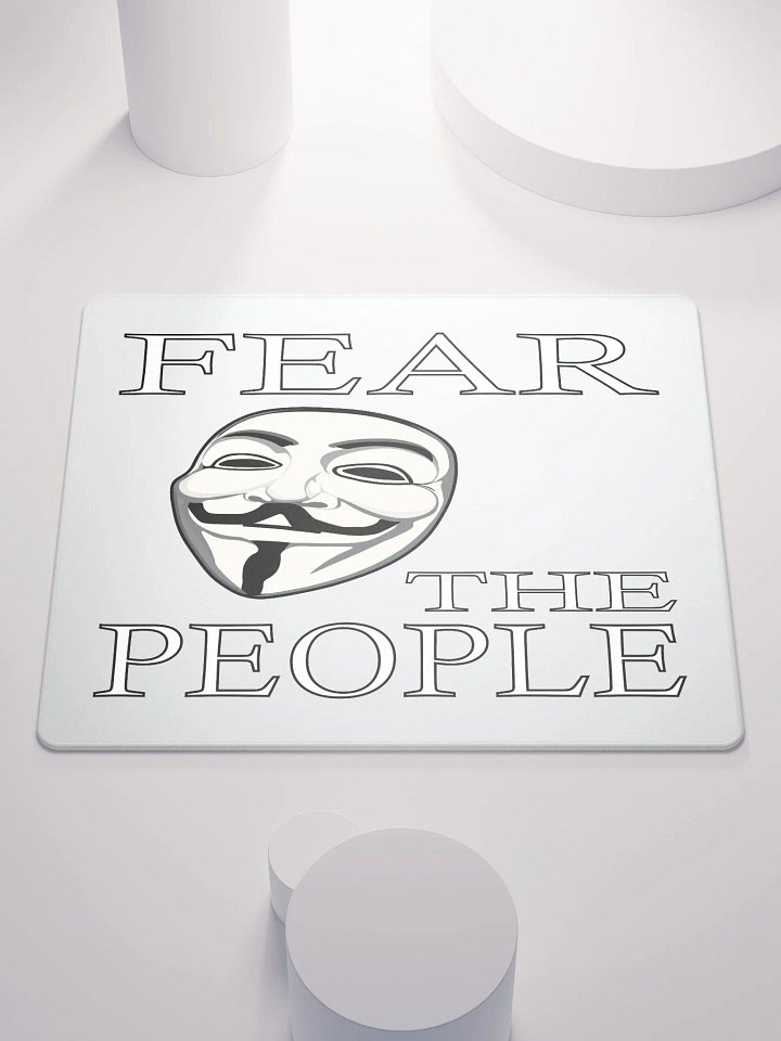 Fear The People - Gaming Mouse Pad product image (1)