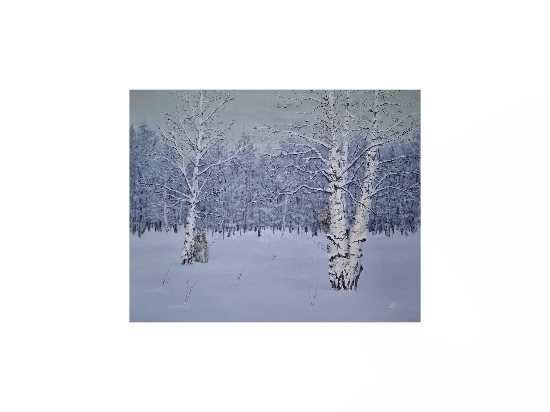 Of Birches And Werewolves - Premium Matte Paper Print product image (7)