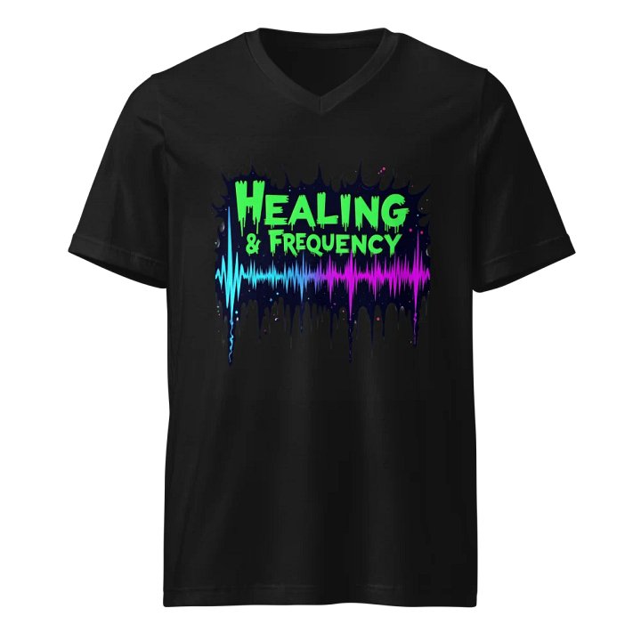Frequency Waveform V-Neck Tee product image (1)