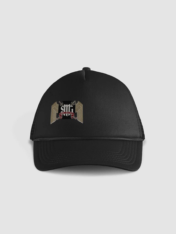 Value SMG trucker cap w/offset logo product image (1)