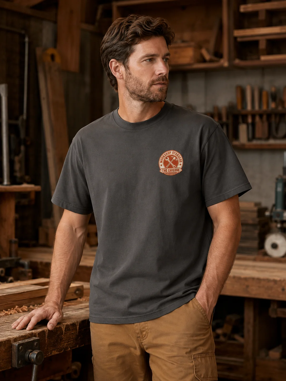 Workshop Standard Heavyweight T-Shirt product image (3)