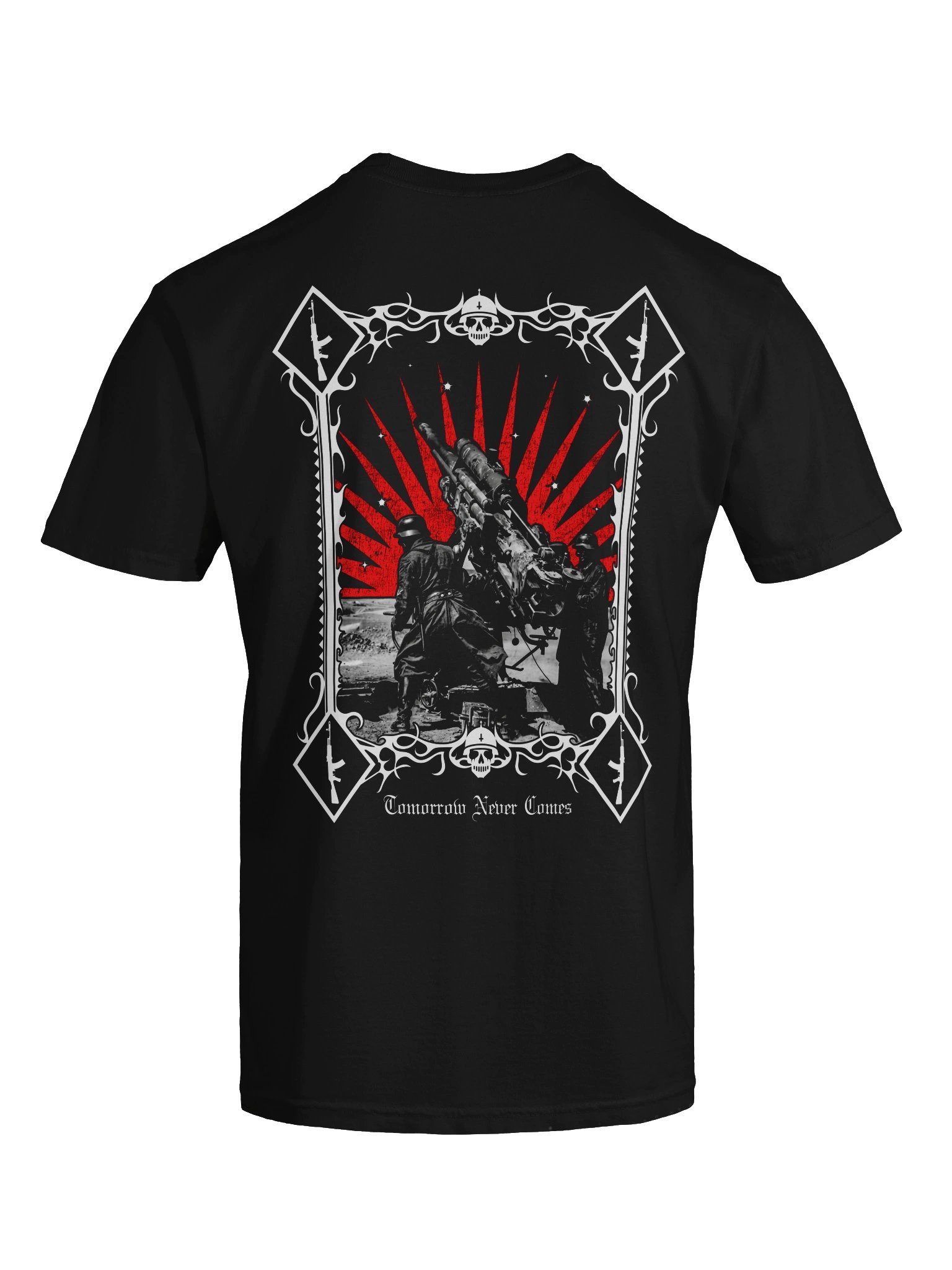 TOMORROW NEVER COMES TSHIRT BACKPRINT product image (7)