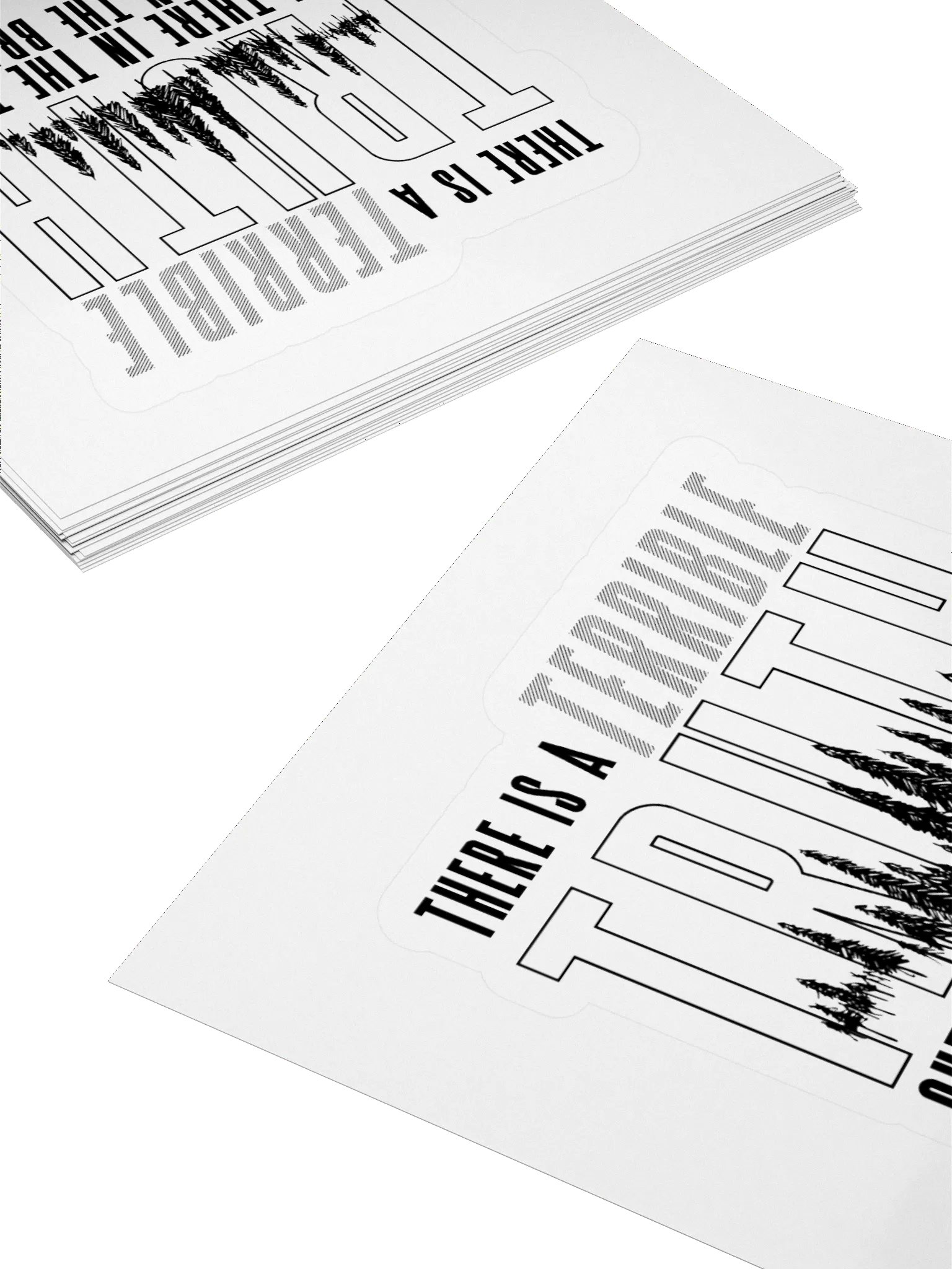 Truth In The Trees Sticker product image (4)