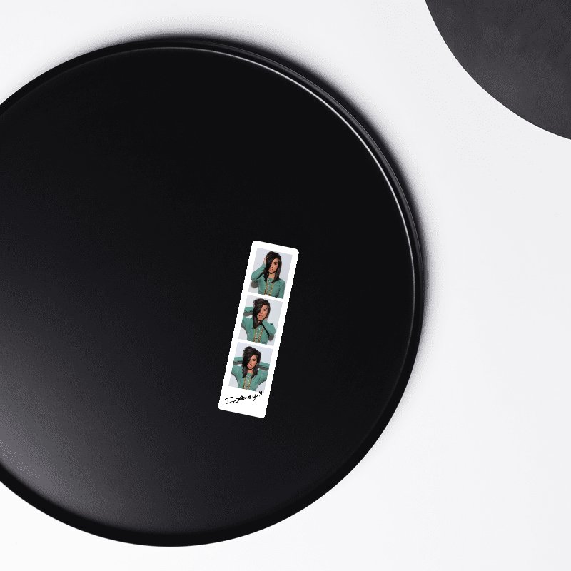 ILY Photostrip Magnet product image (3)