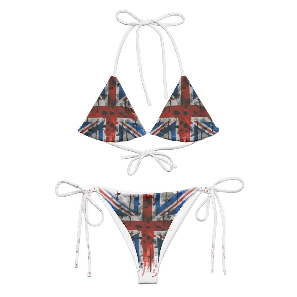 Distressed Union Jack Bikini product image (6)