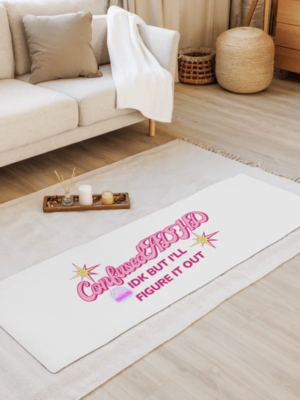 IDK but I'll Figure it Out Yoga Mat product image (3)