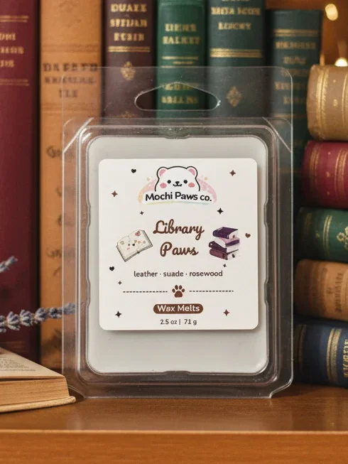 📚 Library Paws Wax Melt product image (1)