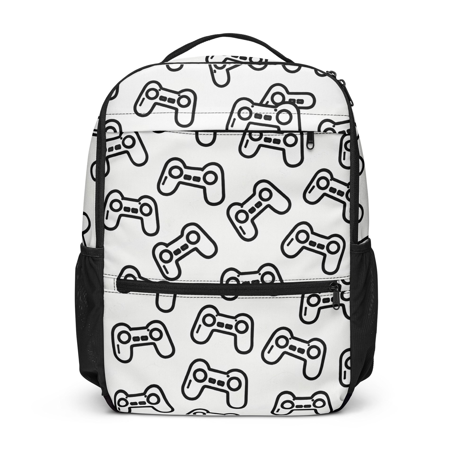 SAC À DOS IMPRIMÉ INTÉGRAL MANETTE NOIR product image (2)
