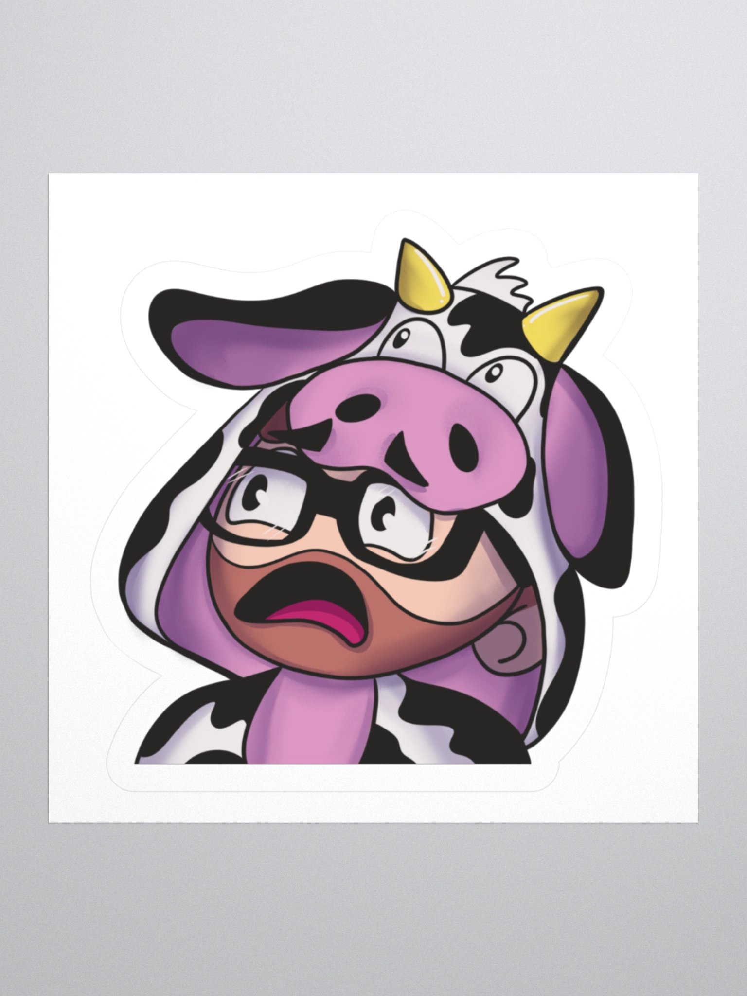 Flash Cow Sticker product image (1)