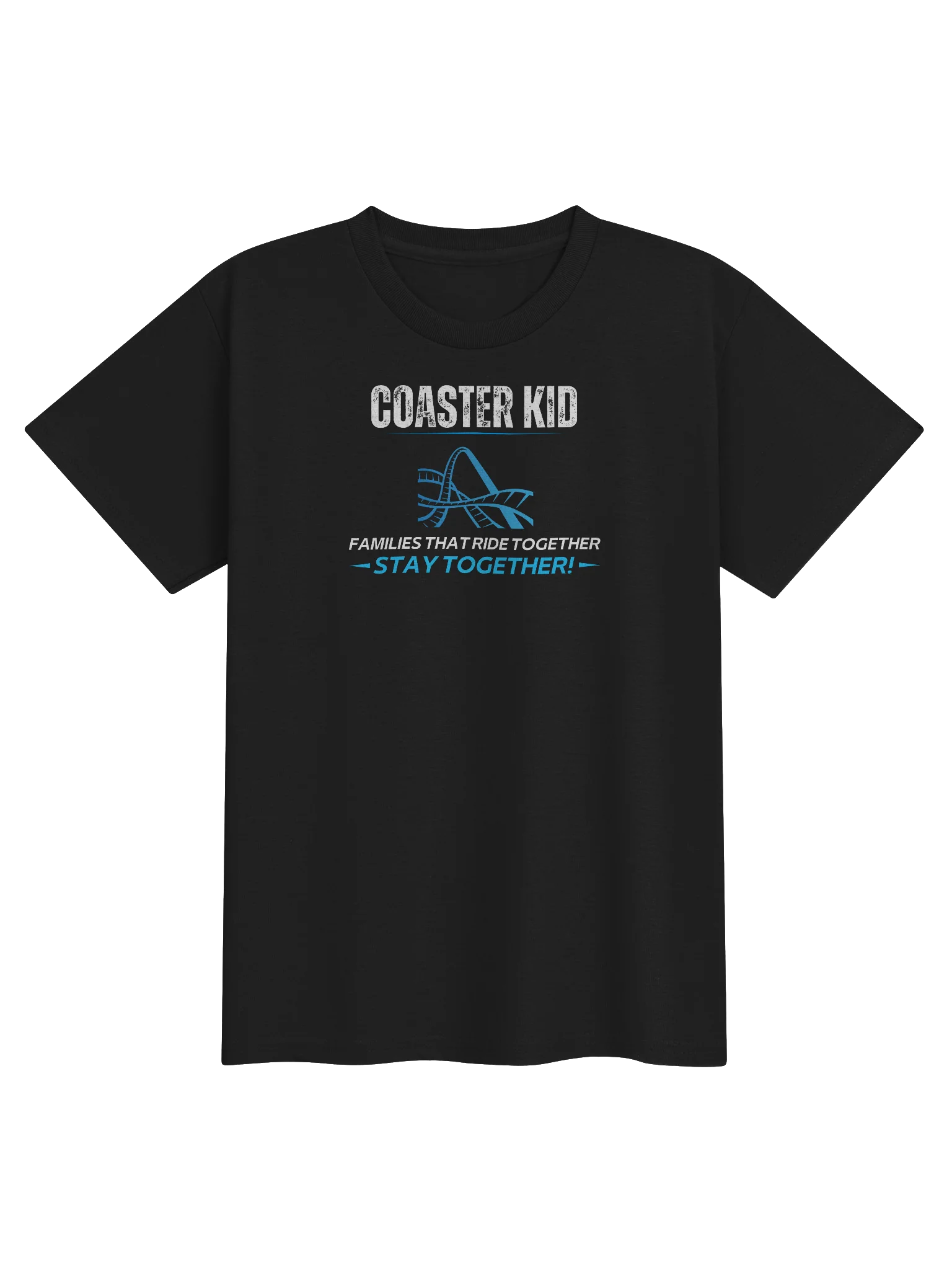 Roller Coaster Kid Boys Theme Park Tee product image (1)