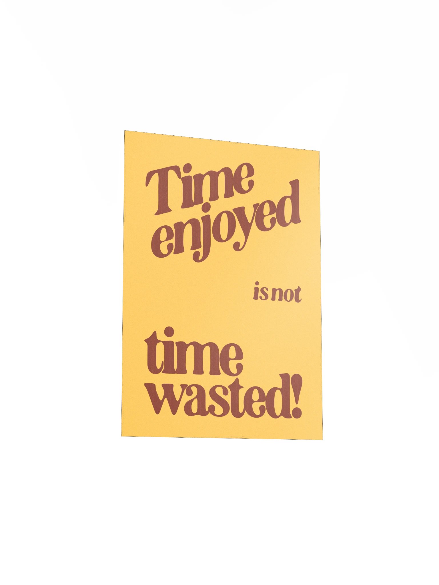 Time Enjoyed (Yellow & Brown) product image (5)
