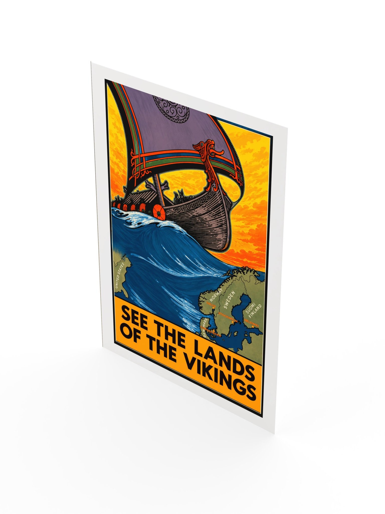 See the Lands of the Vikings Poster product image (17)