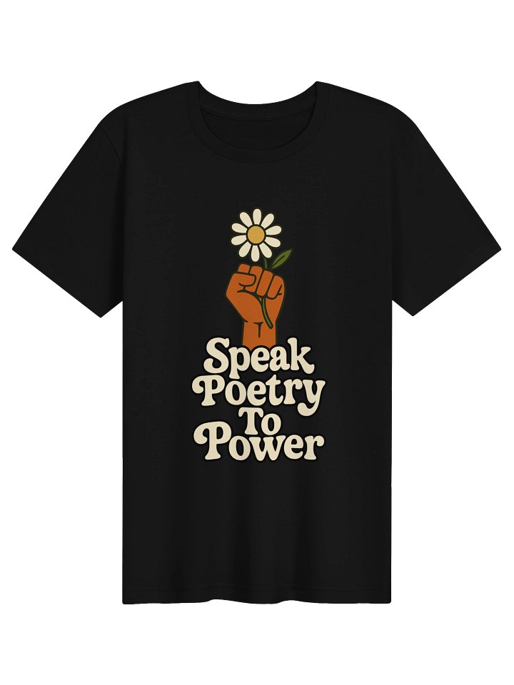 Speak Poetry To Power (Fist) Tee product image (1)
