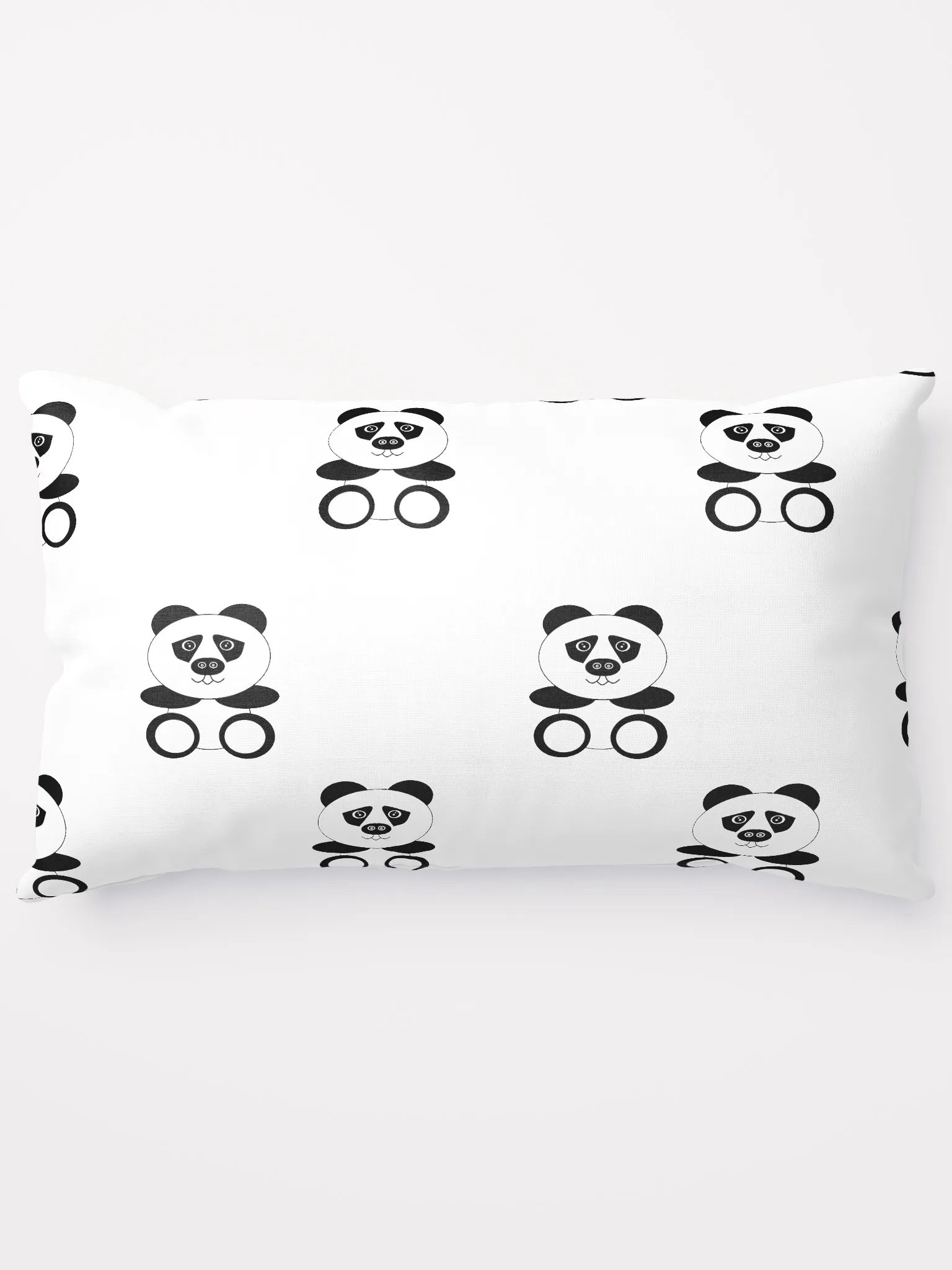 Cute Panda Black and White Aesthetic Design product image (5)