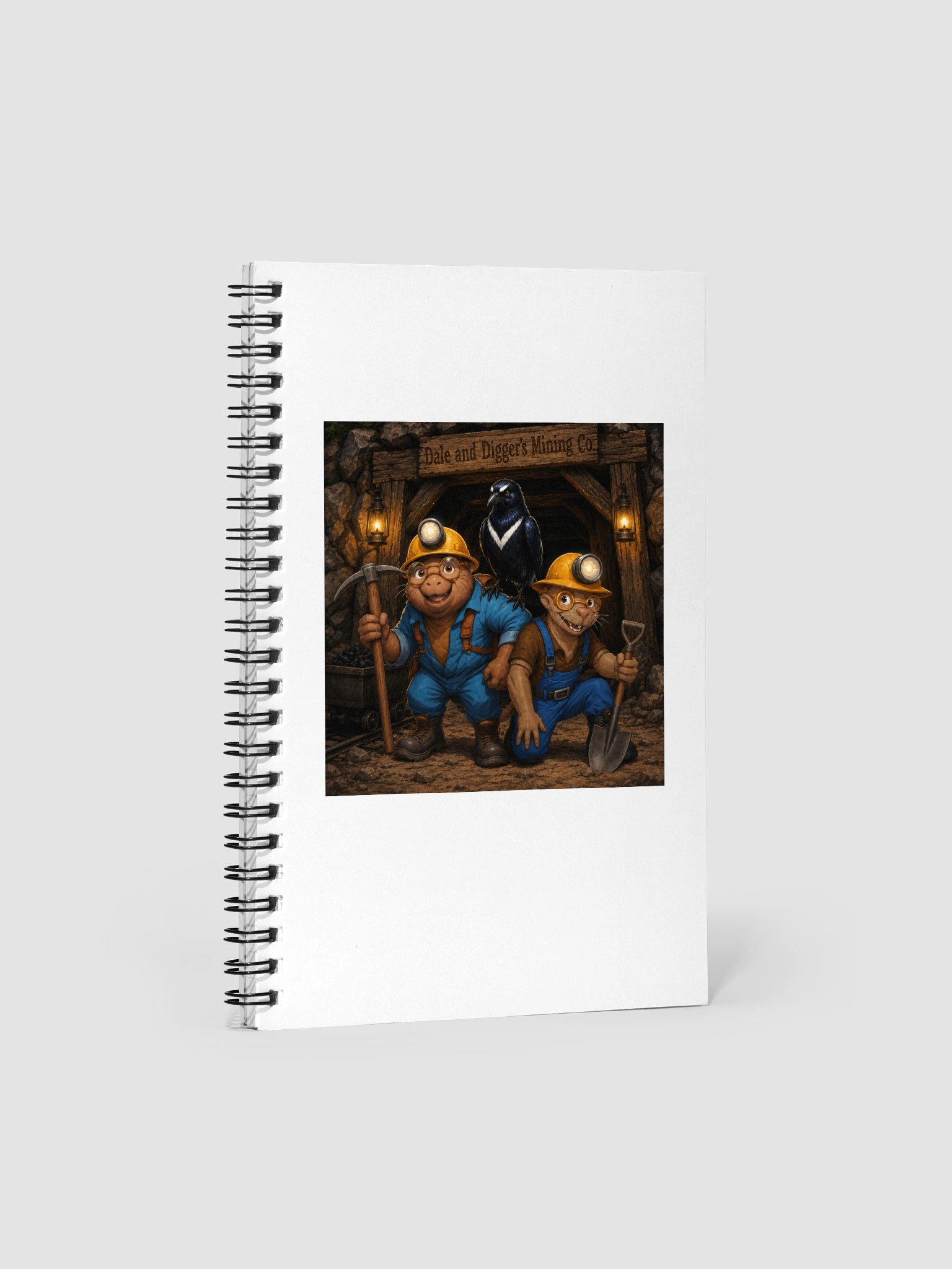 Digger & Dale Notebook product image (1)