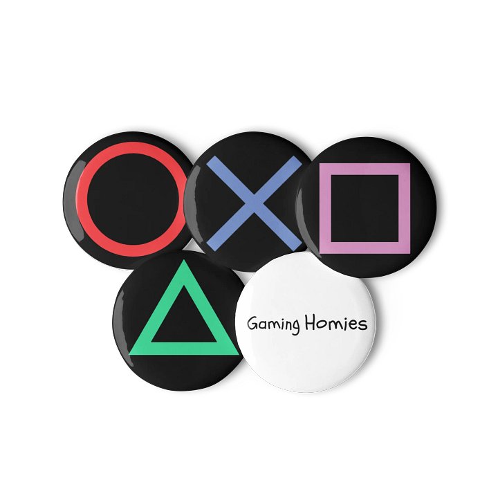 Gaming Homies Buttons product image (1)
