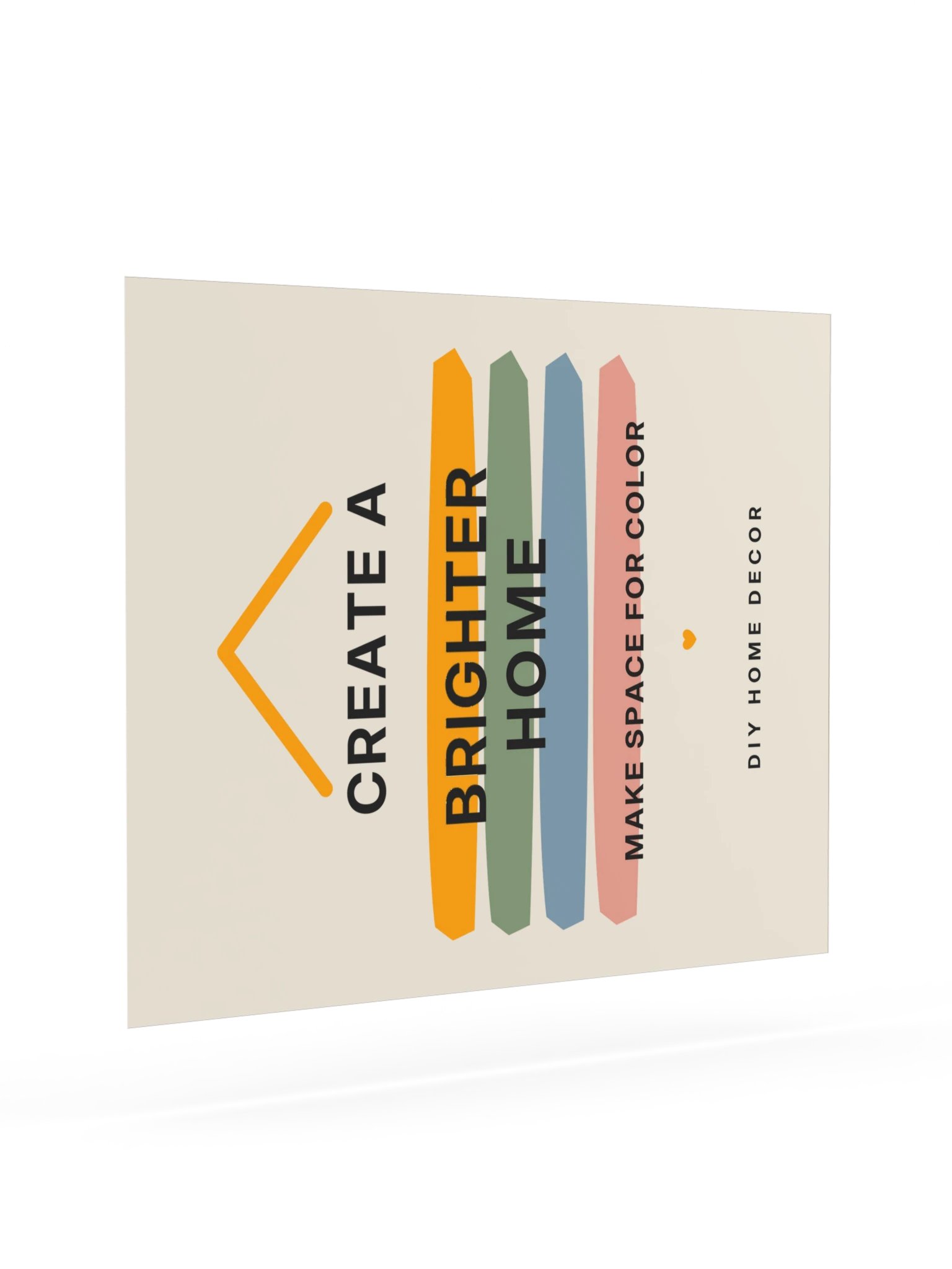 Create a Brighter Home Art Print product image (21)