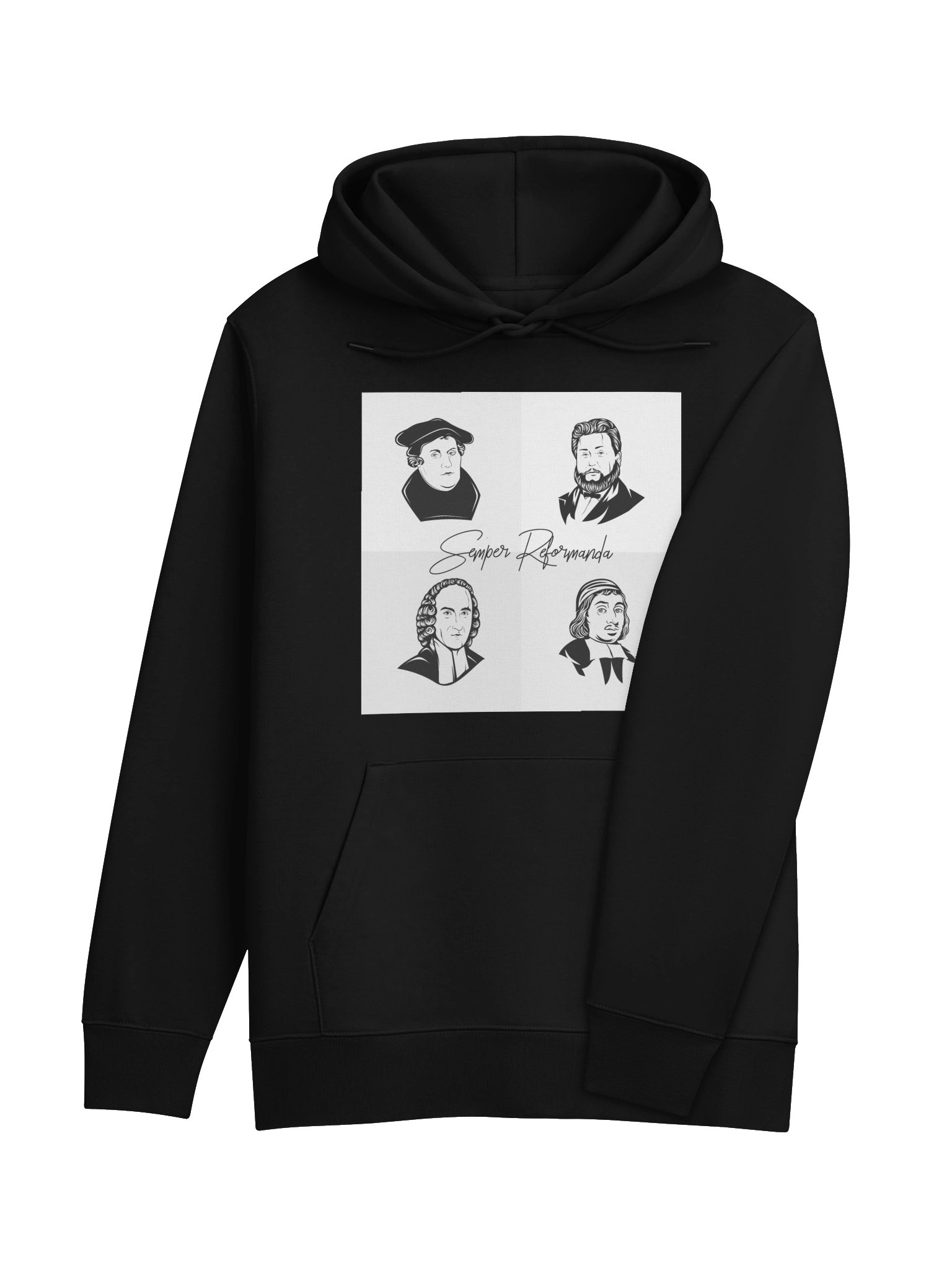 Semper Reformanda Hoodie - Premium / Large Sizes product image (17)