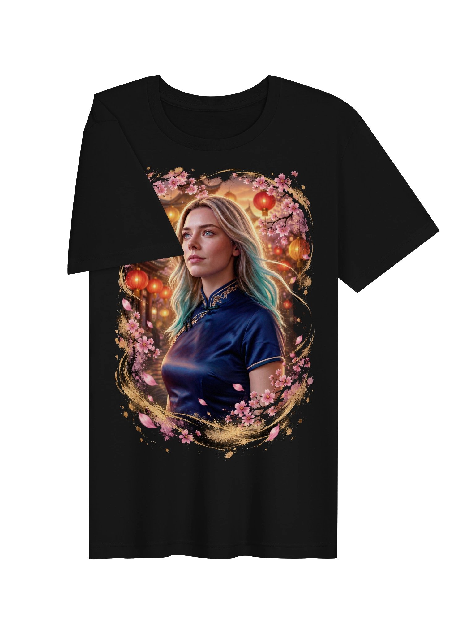 Teal Heroine - Sakura Light: Unisex Supersoft Tee product image (18)