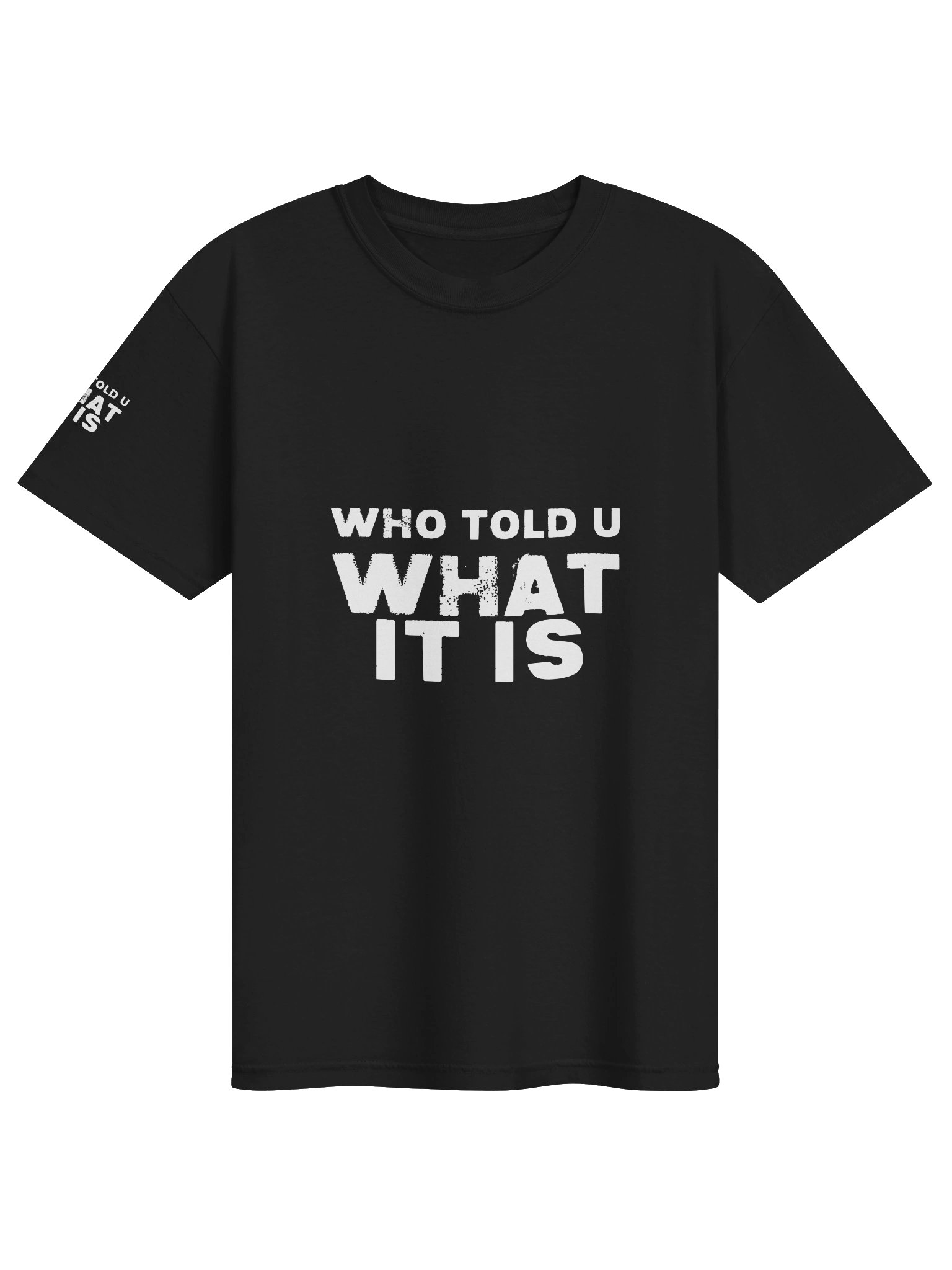 Who Told U What It Is Tee product image (1)